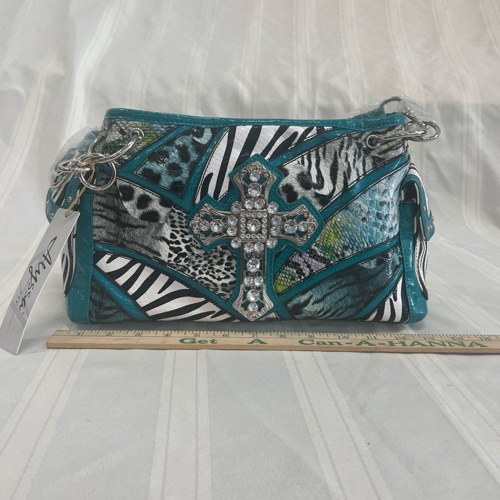 NEW!  Alyssa Handbag Teal